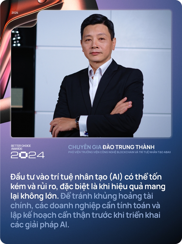 Phó Viện trưởng Viện Công nghệ Blockchain và Trí tuệ nhân tạo ABAII - Ông Đào Trung Thành: AI không phải 'Cây Đũa Thần', doanh nghiệp cần cân nhắc áp dụng theo nhu cầu thực tế- Ảnh 5.