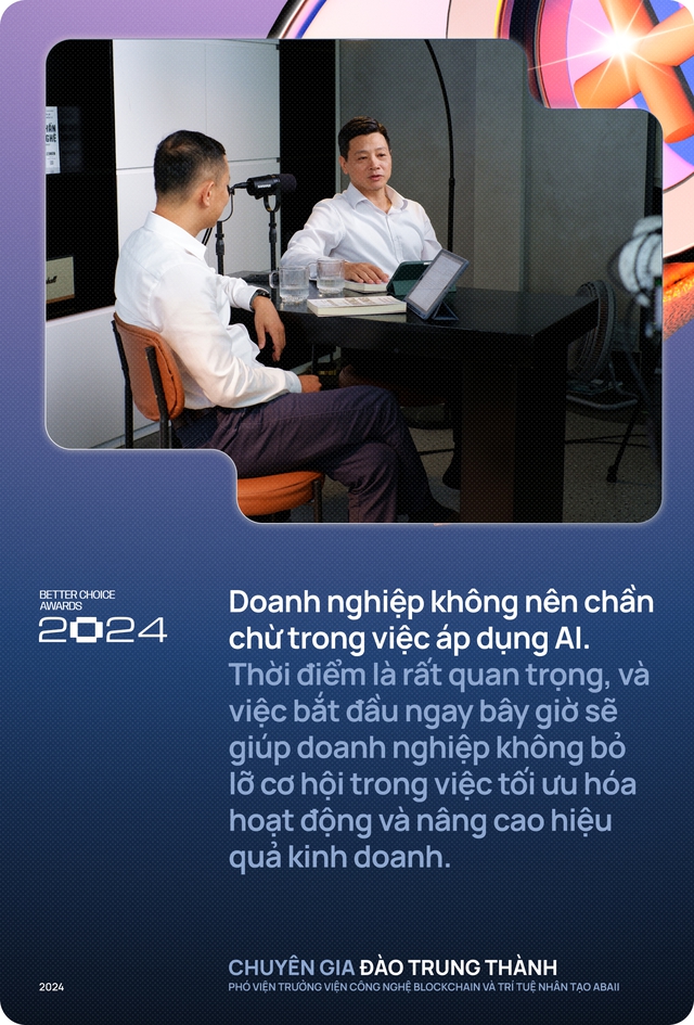 Phó Viện trưởng Viện Công nghệ Blockchain và Trí tuệ nhân tạo ABAII - Ông Đào Trung Thành: AI không phải 'Cây Đũa Thần', doanh nghiệp cần cân nhắc áp dụng theo nhu cầu thực tế- Ảnh 4.